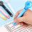 Correctietape Pen Wit uit Zwart 8
