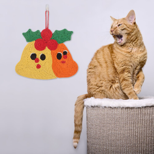 Flat Scratching Pad For Cats Indoor Use Polyester 1Pack 1