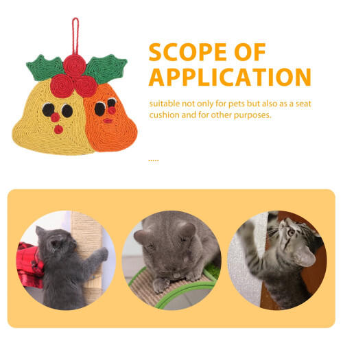 Flat Scratching Pad For Cats Indoor Use Polyester 1Pack 2