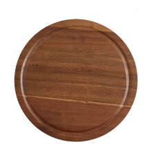 Plateau à gâteaux rétro en bois pour le thé de l'après-midi et la charcuterie