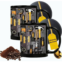 Mug « Mécanicien » 2026, Mug « Boîte à outils », Mug « Boîte à outils », Tasse en céramique unique de 325 ml (11 oz), Cadeau idéal
