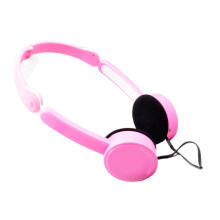 Casque audio pliable supra-auriculaire avec micro, filaire 3,5 mm