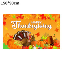 Tafelloper met esdoornbladeren voor de herfst, tafeldecoratie voor Friendsgiving, decoratie voor het herfstfeest, Thanksgiving, oogstfeest en