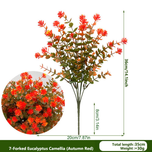 Kunstige høstblomster Hjem og hagedekor