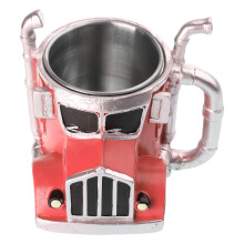 Mug décoratif en résine en forme de semi-remorque (350 ml) pour la cuisine et le bureau.