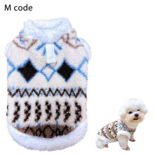 Nouveaux vêtements de luxe pour chien, pull tricoté pour chiot Chihuahua/Bouledogue français, manteau chaud, tenue d'hiver pour petit chien