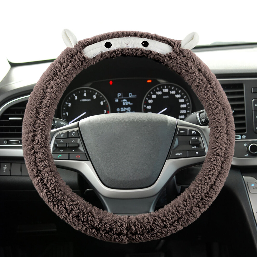 Winter Car Steering Wheel Cover - Winter Warmth And Comfort For Cars Suvs And Trucks With Enhanced Grip Safety 9083649258958
