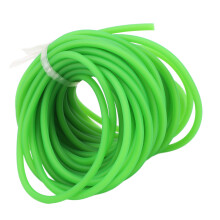 32.8ft Latex Slingshot Catapult Tube - Fluorescent Green, 1.7mm Inner Diameter