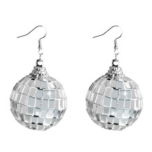 Disco oorbellen voor dames, jaren 70 disco hangende oorbellen, chique hangende oorbellen, feestaccessoires