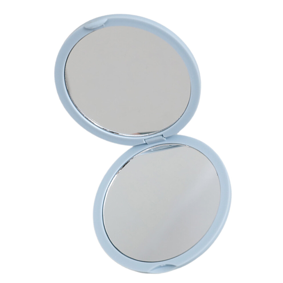 Stylish Foldable Vanity Mirrored With Regular Glass Panel Compact Cosmetic Tool Handheld Handbag Round Makeup Mirrored