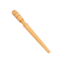 Palillo enrollador de lana 30x3x1,3 cm Madera natural grande