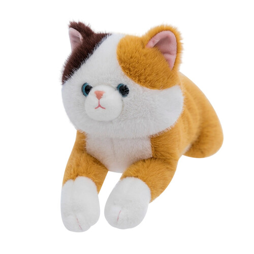 Peluche Chat Mignonne – Peluche Douce, 50 cm, Multicolore