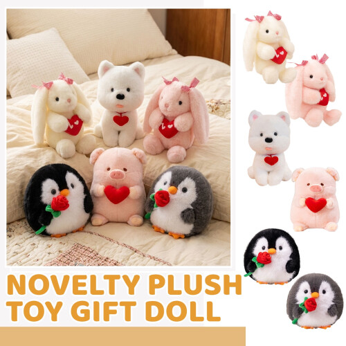 Peluche de pollo de 19,8 cm (1 pieza)