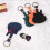Guitar pick pouch shaped holder with protective storage 7