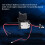 ABPETEE Electric Drill Switch, 7.2V–24V, Cordless Lithium Battery Replacement Speed Control Trigger Switch with Light – Compatible with ABPETEE 6