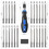 24 In 1 Extended Screwdriver Bit Set Cr-v 1/4" Multi-function Phillips Hex Torx Electric Screwdriver With Self-locking Handle 2