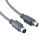 Black Shielded Keyboard Cable 6-Pin Male-to-Male 2-Pack 6