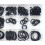 225-Piece Metric NBR Rubber O-Ring Set Black 7