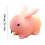 Rabbit plush toys pink white 3-pack 2