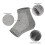 Calze idratanti in cotone e silicone - Grigio 4