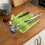 Ράφι για σκεύη κουζίνας, Κουτάλι, Πιρούνι, Θήκη για σπάτουλα, Πλαστικός οργανωτής 8
