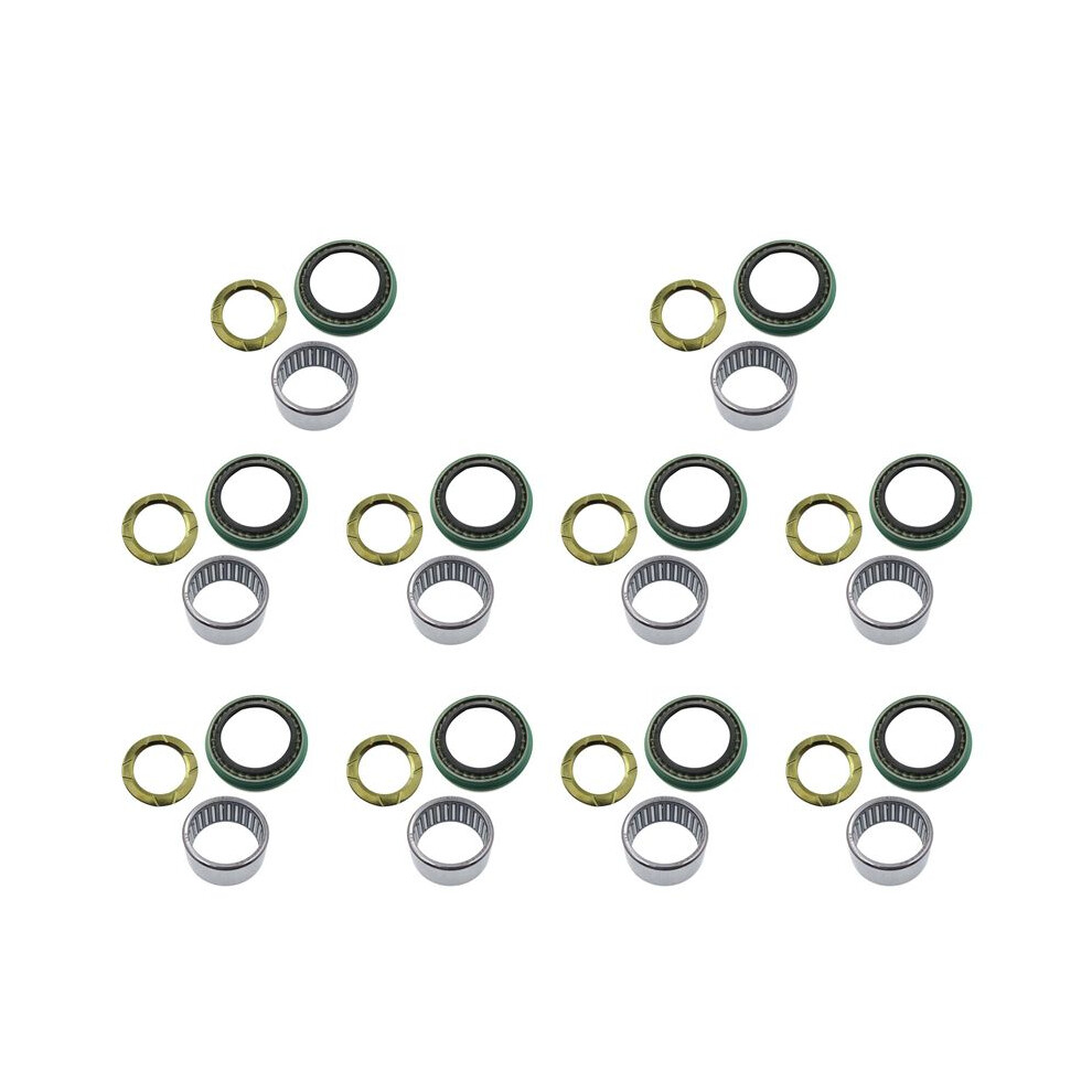 10X Knuckle Bearing Spacer Oil Seal Set For Pajero Montero 2Nd L200 3Rd 1990-2005 Mb160850 Mb160670 Mb160671 4711770195365