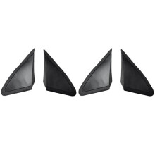 2Pair Front Window Glass Triangle Plate Trim 9804854077 9804853977 for 408 2010-2014 Side Mirror Corner Cover