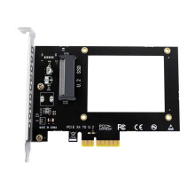 U.2 to PCIE X4 Adapter Riser PCI Express Gen3.0 4X 8X 16X Slot Universal Board 7000MB/S PCI-E to U.2 SSD Hard Drive
