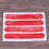 Front Rear Wheel Cover Protective Shell Reflective Sticker for  Max G30 Scooter Accessories 20PCS, Red 6