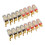 16Pcs 4mm Amplifier Speaker Terminal Binding Post Banana Plug Jack 1