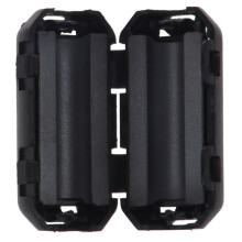 12 Pcs Clip  EMI RFI Noise Ferrite Core Filter for 5mm Cable