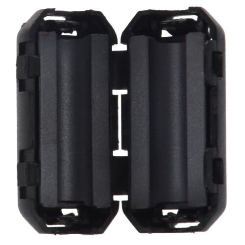 12 Pcs Clip  EMI RFI Noise Ferrite Core Filter for 5mm Cable