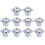 20X UHF Female SO239 Panel Chassis Mount Flange Deck Mount Solder Cup RF Connector 1