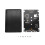 3X M.2 NGFF () SSD para Placa Adaptadora  de 2,5 Polegadas Gabinete de Espessura de 8 Mm 5