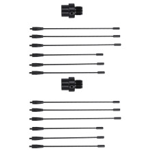 2X Antenna UHF-F 10-1300MHz Nagoya Antenna Ground Redical for Car Mobile Radio Strengthen Omnidirectional Antenna
