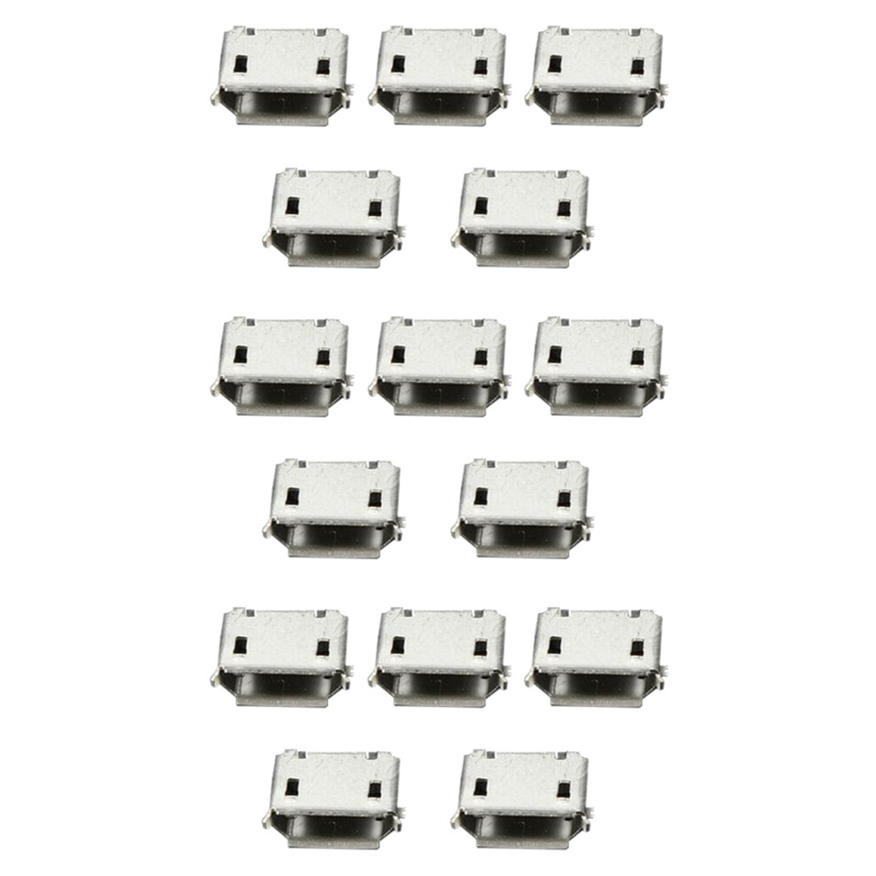 150Pcs Micro-Usb Type B Female 5Pin Smt Socket Jack Connector Port Pcb Board 6034087692432
