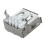 40 Pcs USB Female Type A 4-Pin DIP Right Angle Plug Jack Socket Connector 1