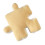 Ultra Soft Puzzle Shape Teddy Wool Throw Pillow for Sofa Bed Yellow 4