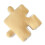 Ultra Soft Puzzle Shape Teddy Wool Throw Pillow for Sofa Bed Yellow 7
