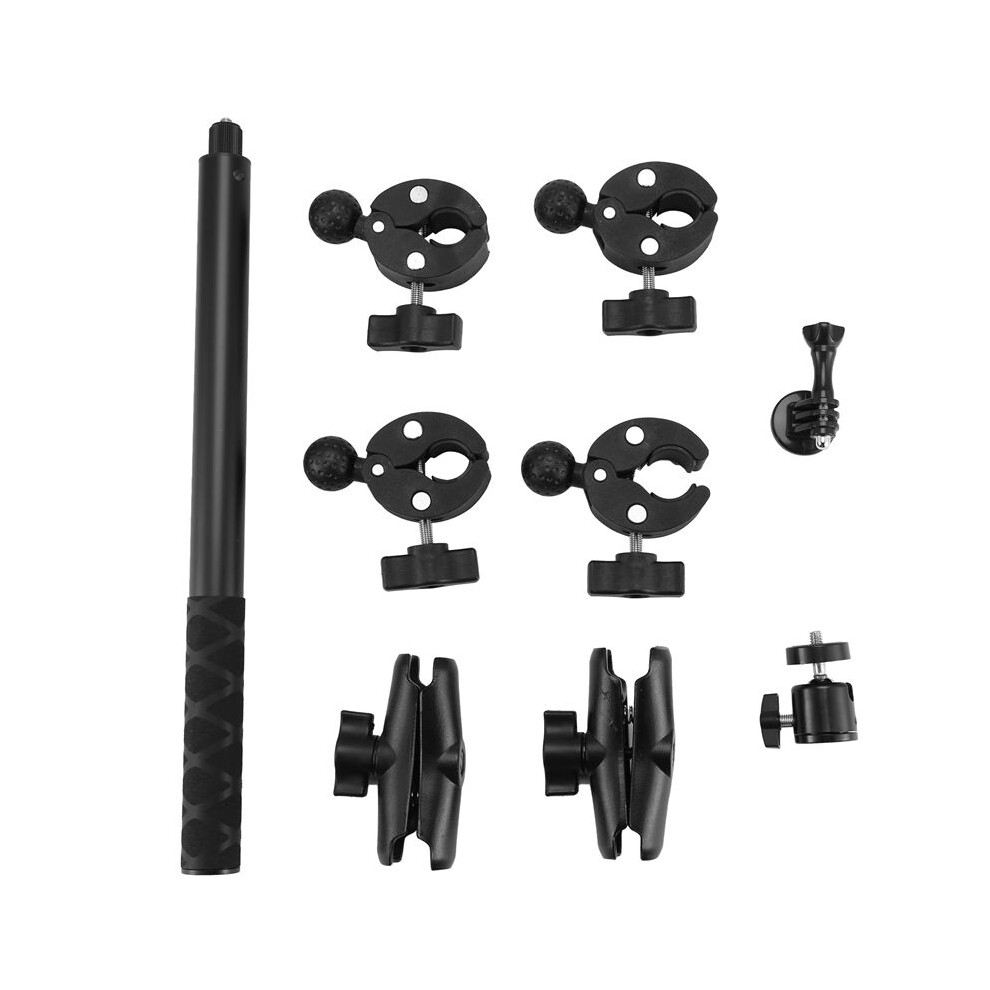 For One X2 X3 Motorcycle Bicycle Panoramic Selfie Stick Monopod Mount Handlebar Bracket For Accessory 6033169629977