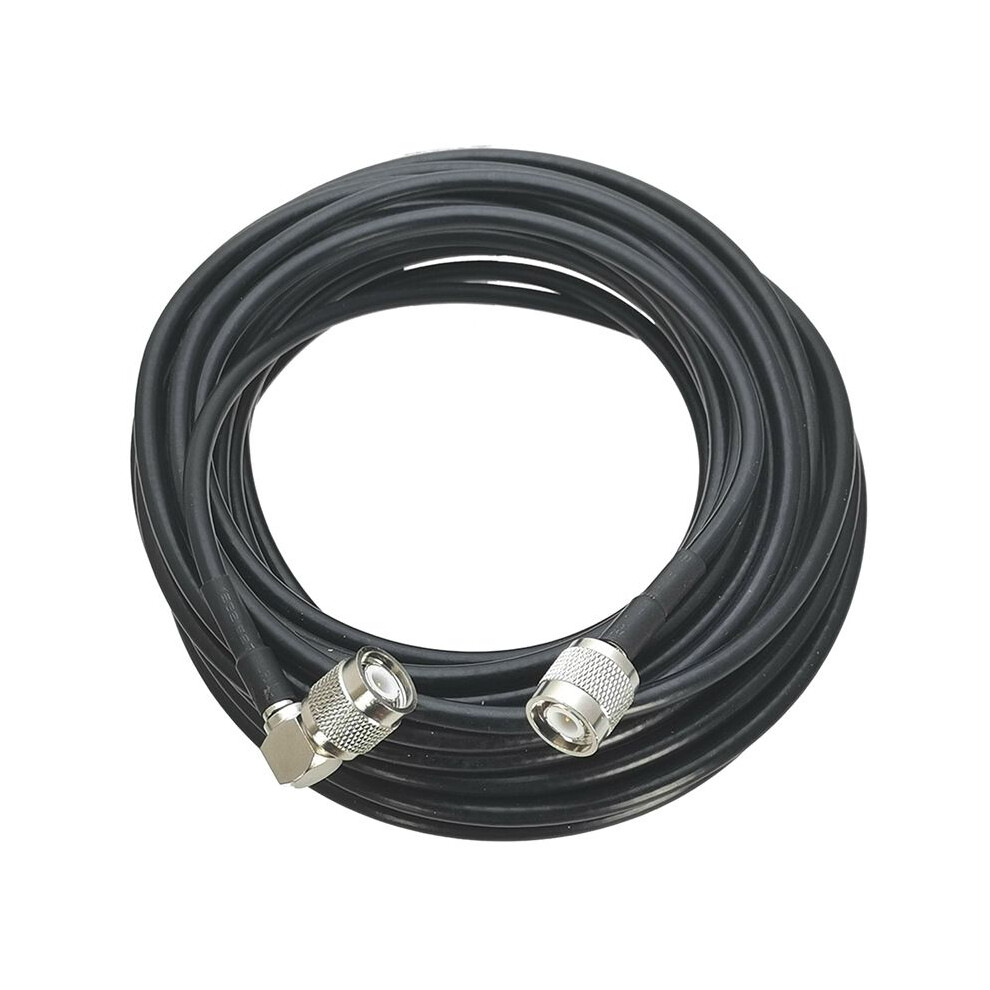 Rg58 Tnc Male Plug To Tnc Male Plug Right Angle Connector Rf Jumper Pigtail Cable 4713286512070