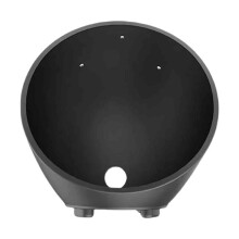 Silikonskyddsfodral för Amazon Echo Spot (2024 Release) med Dammsäkert och Droppsäkert Skyddsfodral Svart