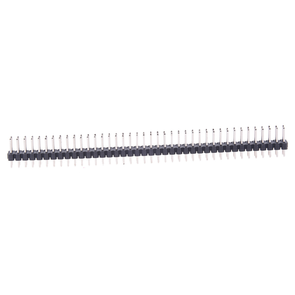10 Pcs 2X40 Pin 2.54Mm Pitch Double Row Pcb Pin Headers 6034197958985