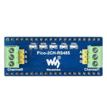 Waveshare for Raspberry Pi Uart to RS485 Expansion Board Dual Channel RS485 Transceiver SP3485 Driver Chip