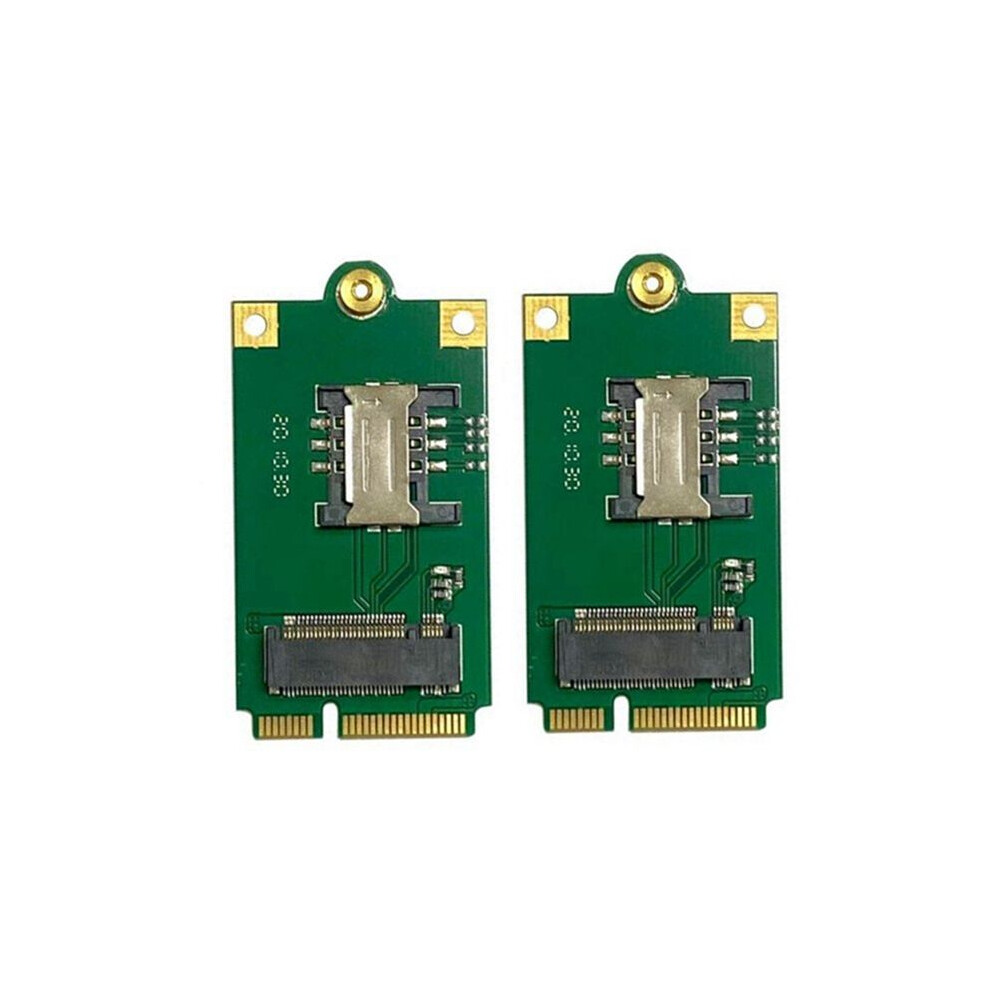 2Pcs 4G 5G M.2 Ngff To Pcie Adapter Ngff To Pci-E Adapter With Sim Card Slot For L860-Gl Dw5820e Dw5816e Em7455 4713236245997