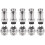 Universal Panel Mount 16mm 2Pin Aviation Connectors Plugs 5 Pcs 1