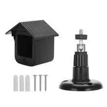 Housse de Protection Anti-PoussièRe pour Wyze Cam V3 Housse de Protection éTanche Noir