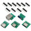 USB Naar DIP-Connector met Printplaat, Micro-USB,USB 2.0,Type C,USB B,USB 3.0,16 Modellen Stopcontactadapterset 7