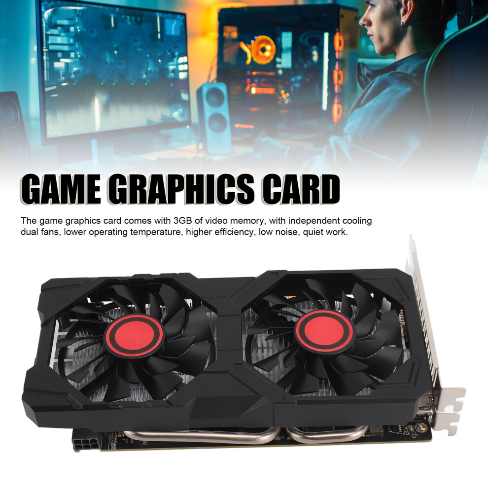 Dual Fan 3Gb Gddr5 192Bit Graphics Card 7790334529546