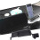 For  X1 U11 2023 2024 Central Control Dashboard Storage Organizer Tray with Phone Holder Mount Accessories 2